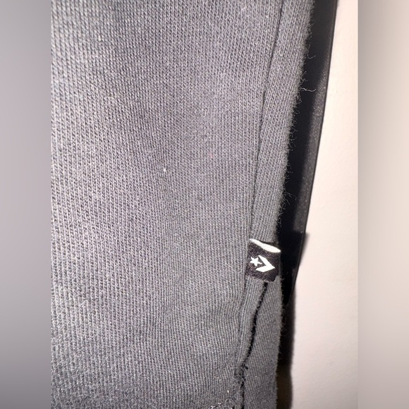 Converse Black Crewneck Sweater with Iconic Logo - Picture 6 of 10